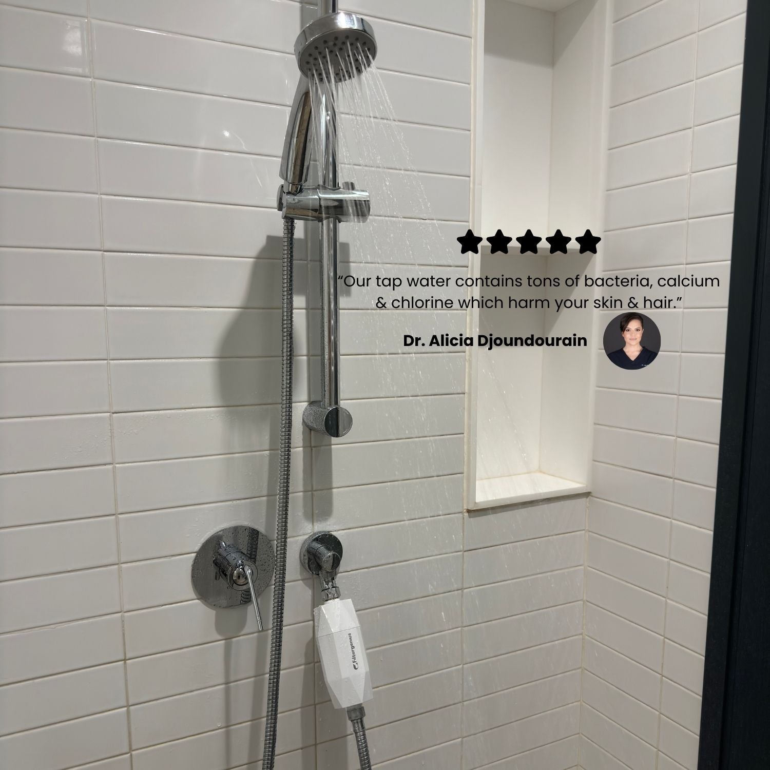 Instant Shower Water Purifier - Filtergenius