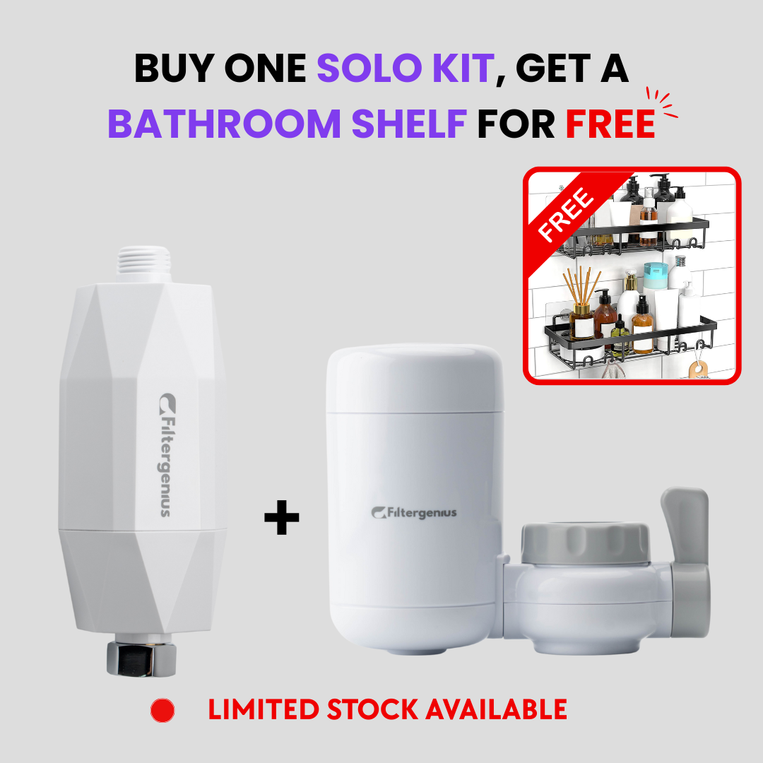 Solo Kit + Bathroom Shelf Free