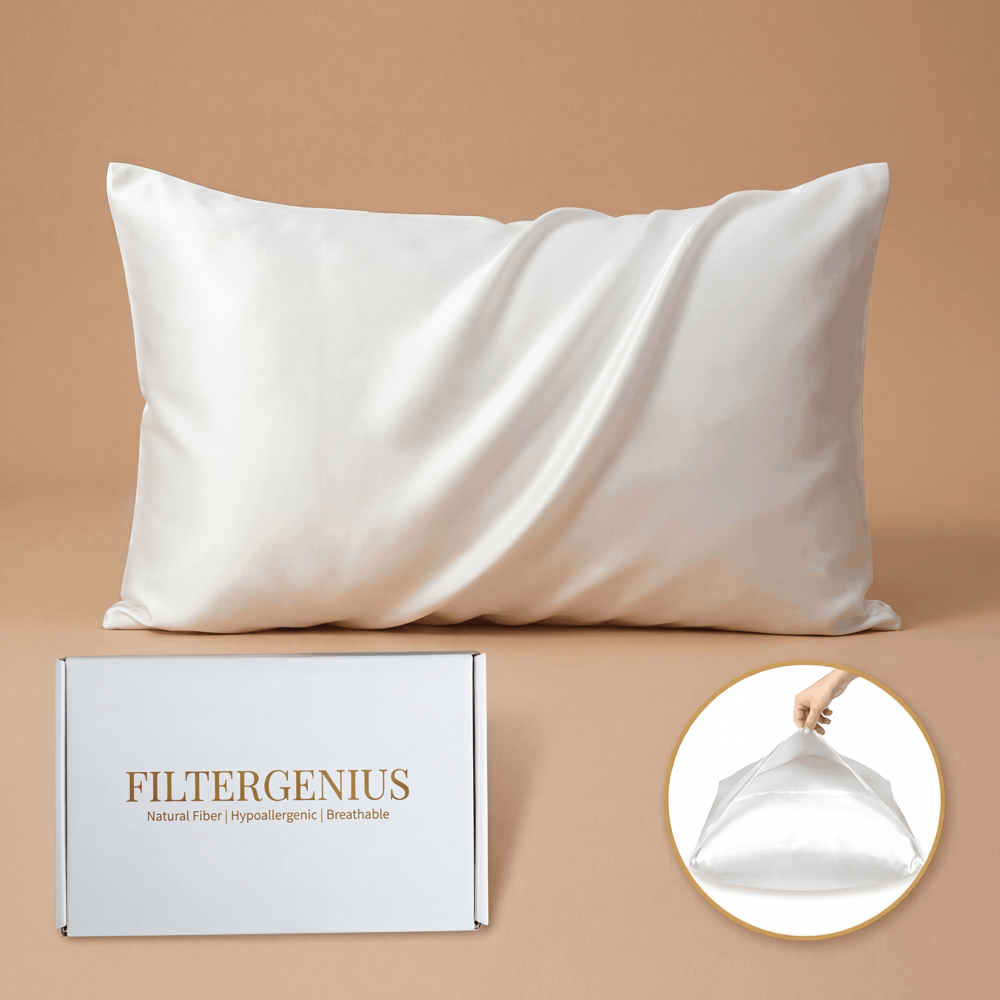 100% Mullberry Silk Pillow Case