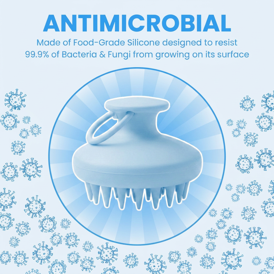 Anti-Microbial Scalp Scrubber